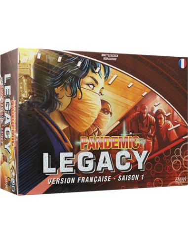 Pandemic Legacy : Saison 1 Rouge votre restaurant rapide dans 