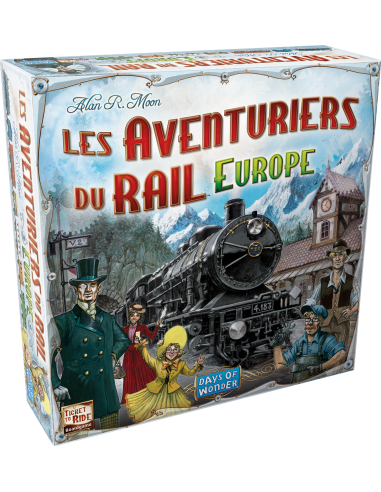 Pack 1 Aventuriers du rail Europe ou a consommer sur place