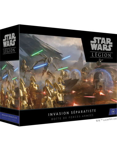 Star wars Légion : Invasion Séparatiste (Forces Armées)(LIVRAISON GRATUITE) des créatures d'habitude