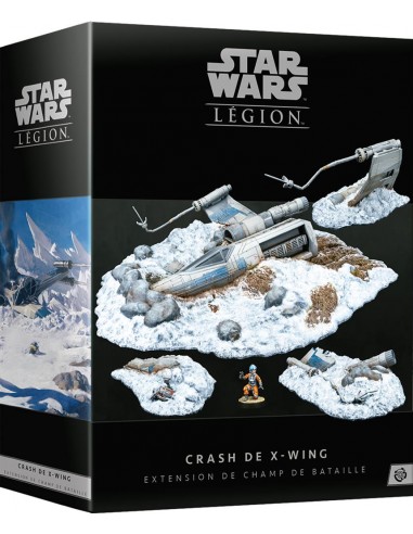 Star Wars Légion : Crashed X-Wing Battlefield Expansion (LIVRAISON GRATUITE) Venez acheter