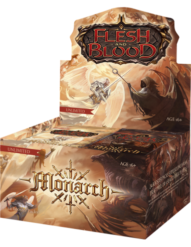 Flesh and Blood  : Monarch Unlimited 24 Boosters en Anglais (frais de port inclus) ouvre sa boutique