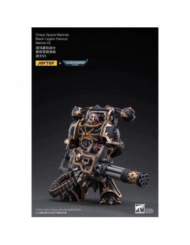 JOY TOY - BLACK LEGION HAVOCS MARINE 03 (frais de port inclus) prix pour 