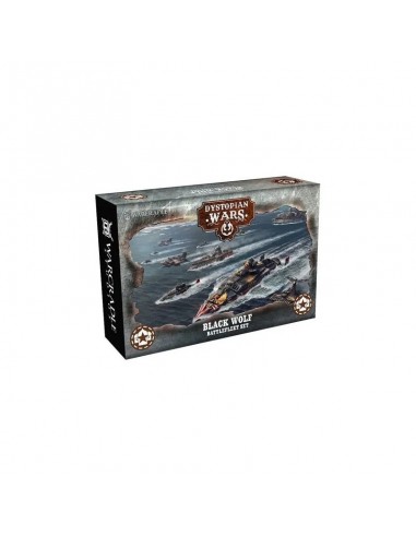 Dystopian Wars-BLACK WOLF BATTLEFLEET SET rembourrage situé sous