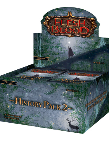 Flesh and Blood : History Pack 2 - Black Label boite de 36 boosters en Français (frais de port inclus) vente chaude votre 