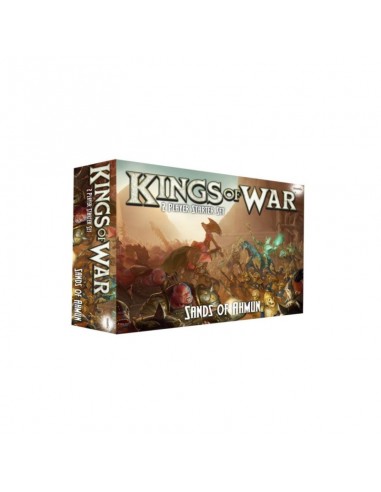 KINGS OF WAR - LES SABLES D'AHMUN : STARTER 2 JOUEURS régles en Francais (LIVRAISON GRATUITE) en ligne