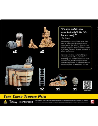 Star wars shatterpoint : set de terrain à couvert ( frais de port gratuit) JUSQU'A -70%! 