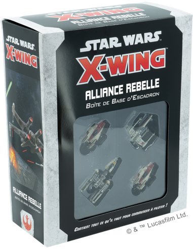 X-Wing 2.0 : Alliance Rebelle - Escadron Base (FRAIS DE PORT INCLUS) ouvre sa boutique