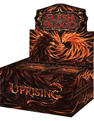 Flesh and Blood  : Uprising boite de 24 boosters en Anglais (frais de port inclus) une grave pollution 