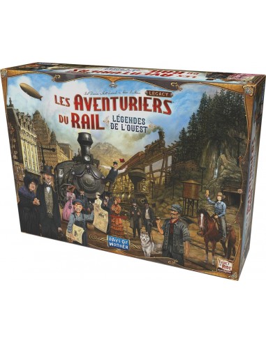 Les Aventuriers du Rail :Legacy (livraison gratuite ) Comment ça marche