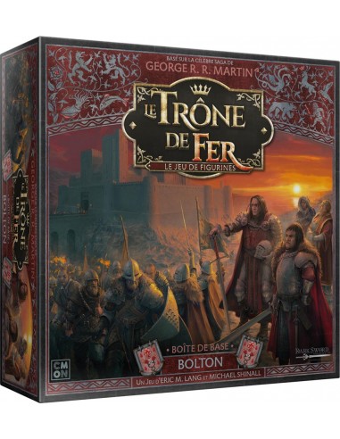 Trône de Fer: Jeu de Figurines :Bolton (Base) [N25] (LIVRAISON GRATUITE) en stock