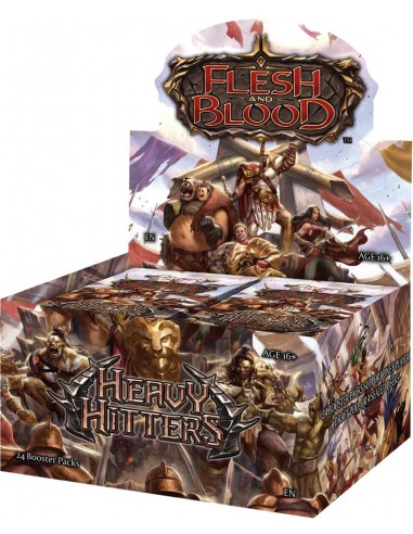 Flesh and blood : Heavy Hitters boite de 24 boosters en Francais (FRAIS DE PORT INCLUS) vous aussi creer 