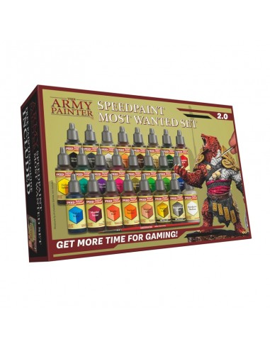 ARMY PAINTER - SPEEDPAINT 2.0 - SPEEDPAINT MOST WANTED SET 2.0  (LIVRAISON GRATUITE)(EN STOCK) ouvre sa boutique