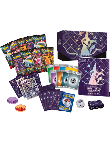 Pokémon EV045 : Coffret Dresseur d'Elite Mimiqui (EN STOCK) le concept de la Pate a emporter 