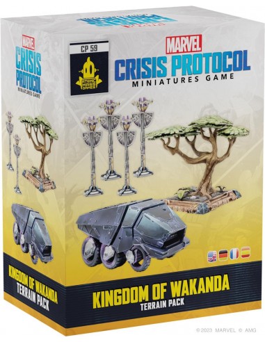 Marvel Crisis Protocol: Kingdom Wakanda Terrain  Pack (LIVRAISON GRATUITE) Comparez plus de prix