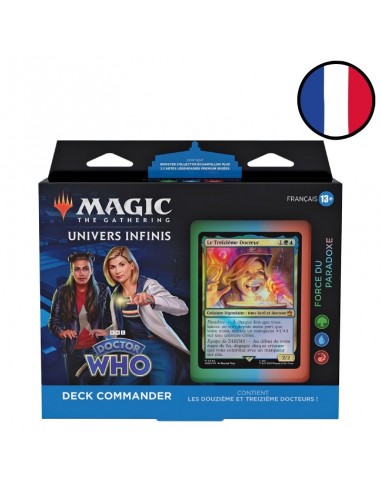 Deck Commander Univers Infinis : Doctor Who Force du Paradoxe en Francais (EN STOCK) votre restaurant rapide dans 