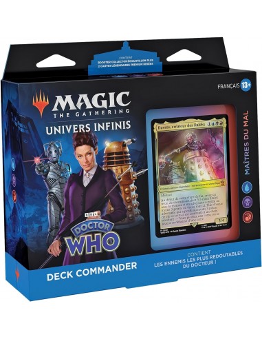 Doctor Who - Deck Commander : Maîtres du mal  en Francais Par le système avancé 