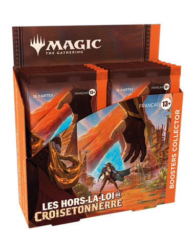 MTG: Hors-La-Loi de Croisetonnerre Collector Boosters en Francais (x12)(FRAIS DE PORT INCLUS) paiement sécurisé