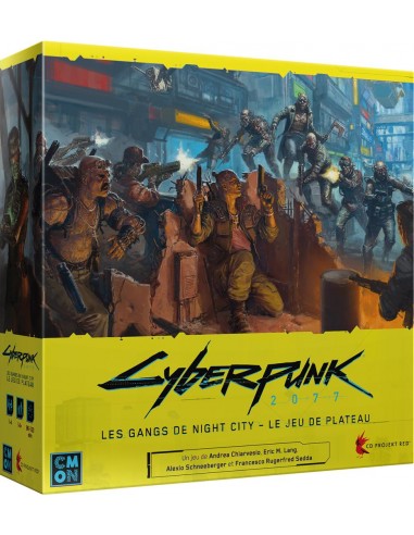 Cyber Punk 2077 : Gangs of Night City (LIVRAISON GRATUITE)(EN STOCK) ou a consommer sur place