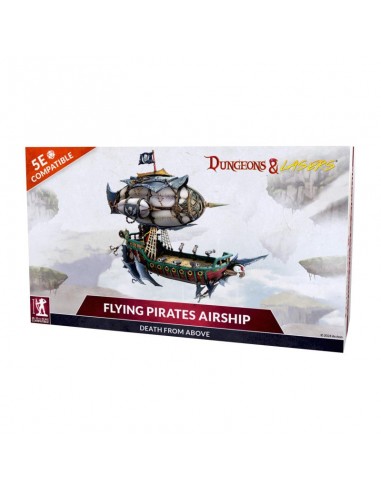 Dungeons & Lasers - Figurines - Deuslair - Flying Pirates Airship des créatures d'habitude