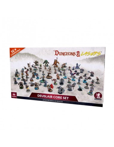 Dungeons & Lasers - Figurines - Deuslair - Core set la livraison gratuite