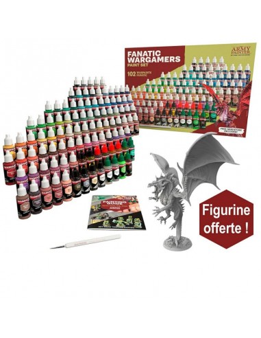 ARMY PAINTER - Warpaints Fanatic Wargamers Paint Set (LIVRAISON INCLUSE) vous aussi creer 