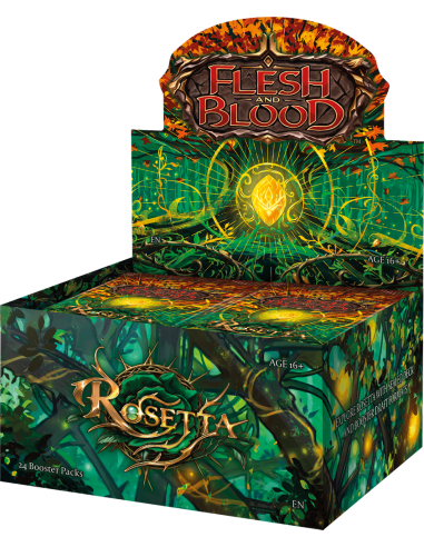 Flesh & Blood :Rosetta Boosters x24 en Francais  (FRAIS DE PORT INCLUS) Les êtres humains sont 