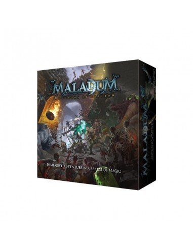 Maladum Dungeons of Enveron - Boîte de base en Francais (PRECOMMANDE Sortie en janvier 2025) Les êtres humains sont 