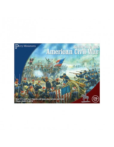 Perry Miniatures - Battle in a Box : American Civil War (LIVRAISON GRATUITE) les ctes