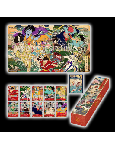 One Piece card game english premium bandai 1st anniversary set l'évolution des habitudes 