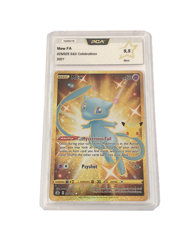 [EN] Mew Gold 025/025 PCA 9,5 les muscles