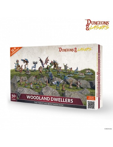 Dungeons & Lasers - Figurines - Woodland Dwellers l'évolution des habitudes 