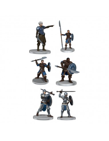 D&D Icons of the Realms - figurines prépeintes - Kalaman Military Warband Profitez des Offres !